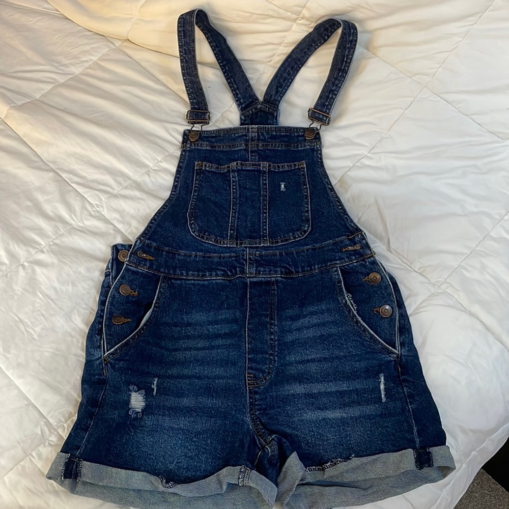Overall Shorts